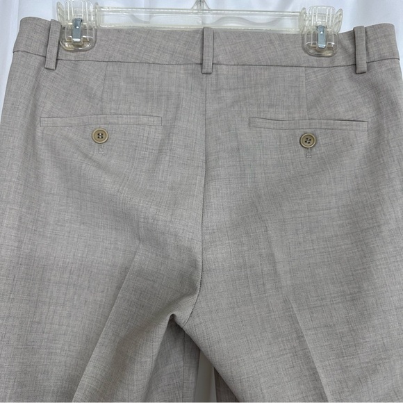 Theory Custom Max 2 Edition 5 Heathered Oatmeal Pants sz 4 EUC - Picture 5 of 8